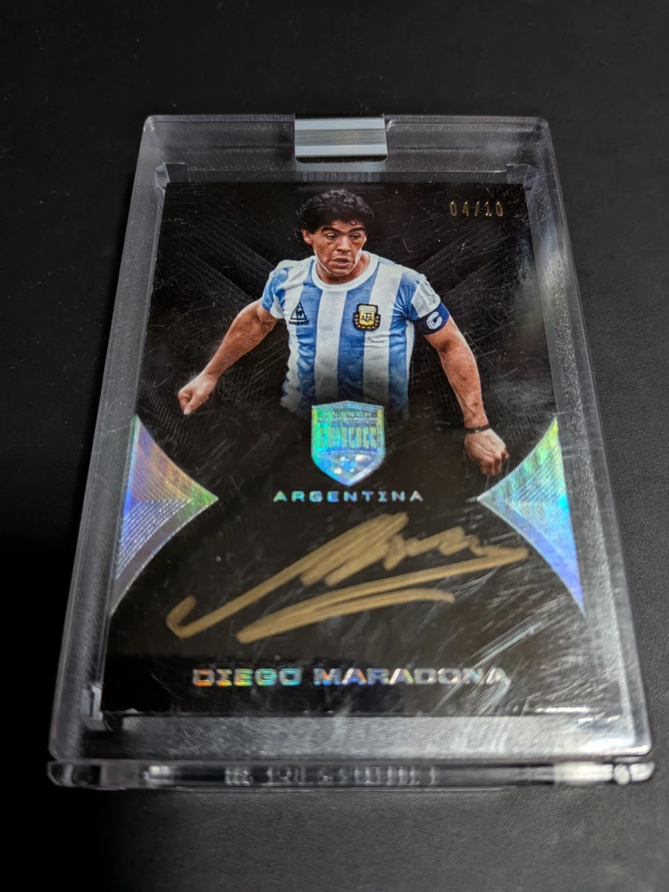 2022 Panini Eminence Diego Maradona Auto