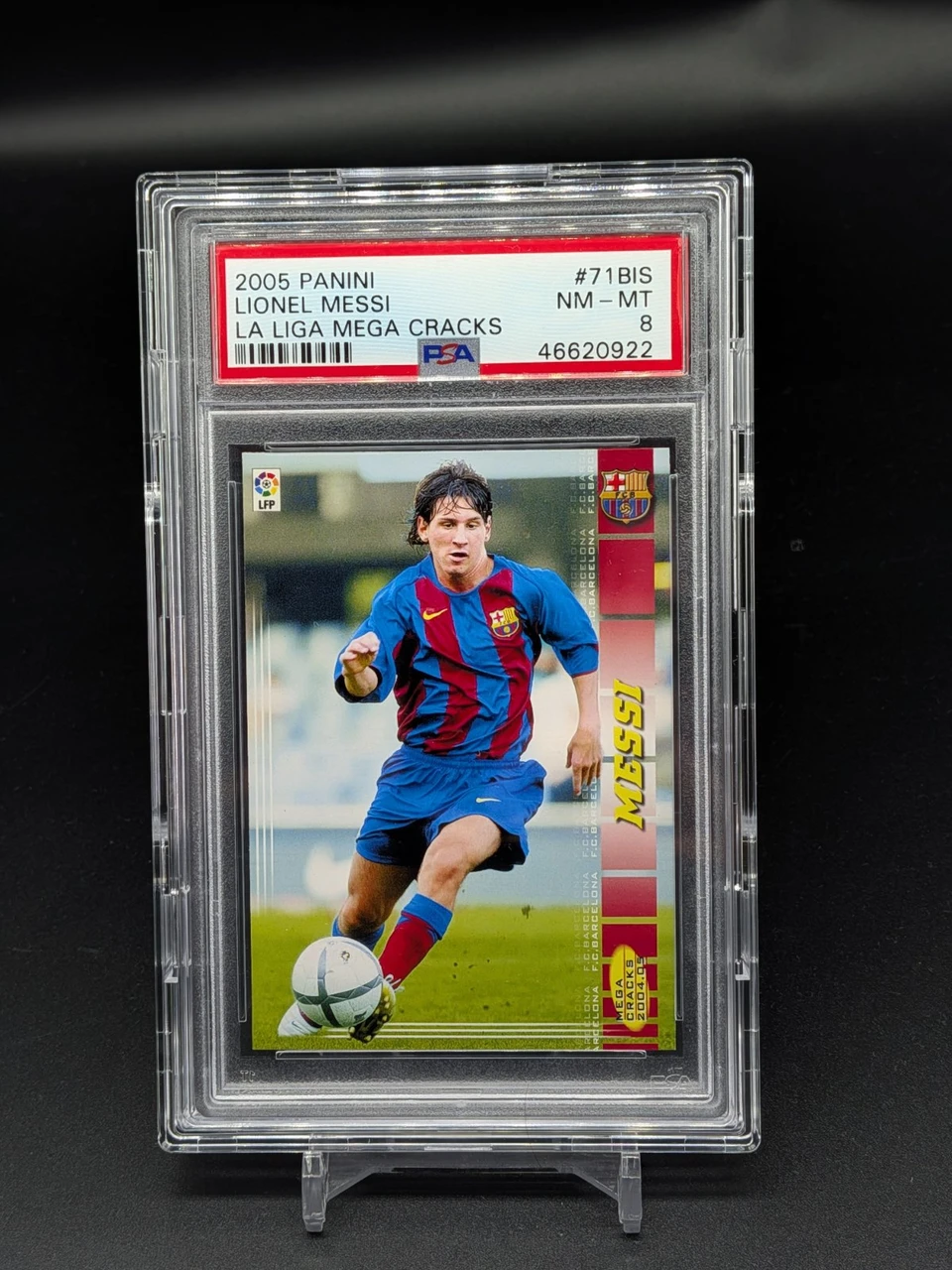 2004-05 Panini La Liga Mega Cracks Lionel Messi #71BIS