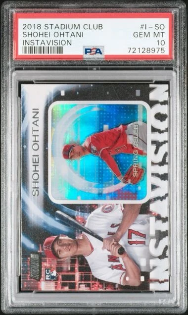 2018 Topps Stadium Club Instavision Shohei Ohtani #I-SO