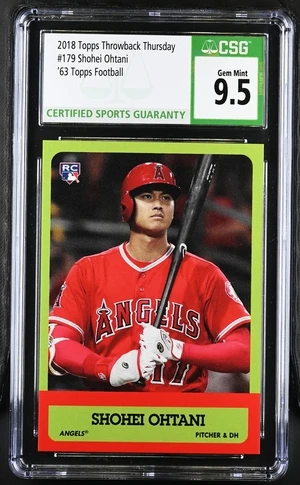 2018 Topps Throwback Thursday Shohei Ohtani