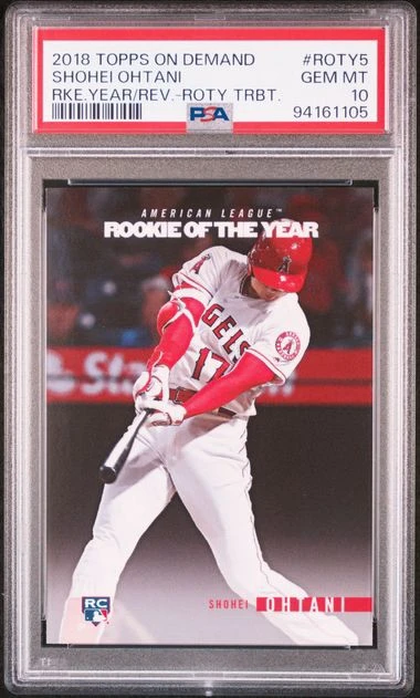 2018 Topps On Demand Shohei Ohtani #ROTY5