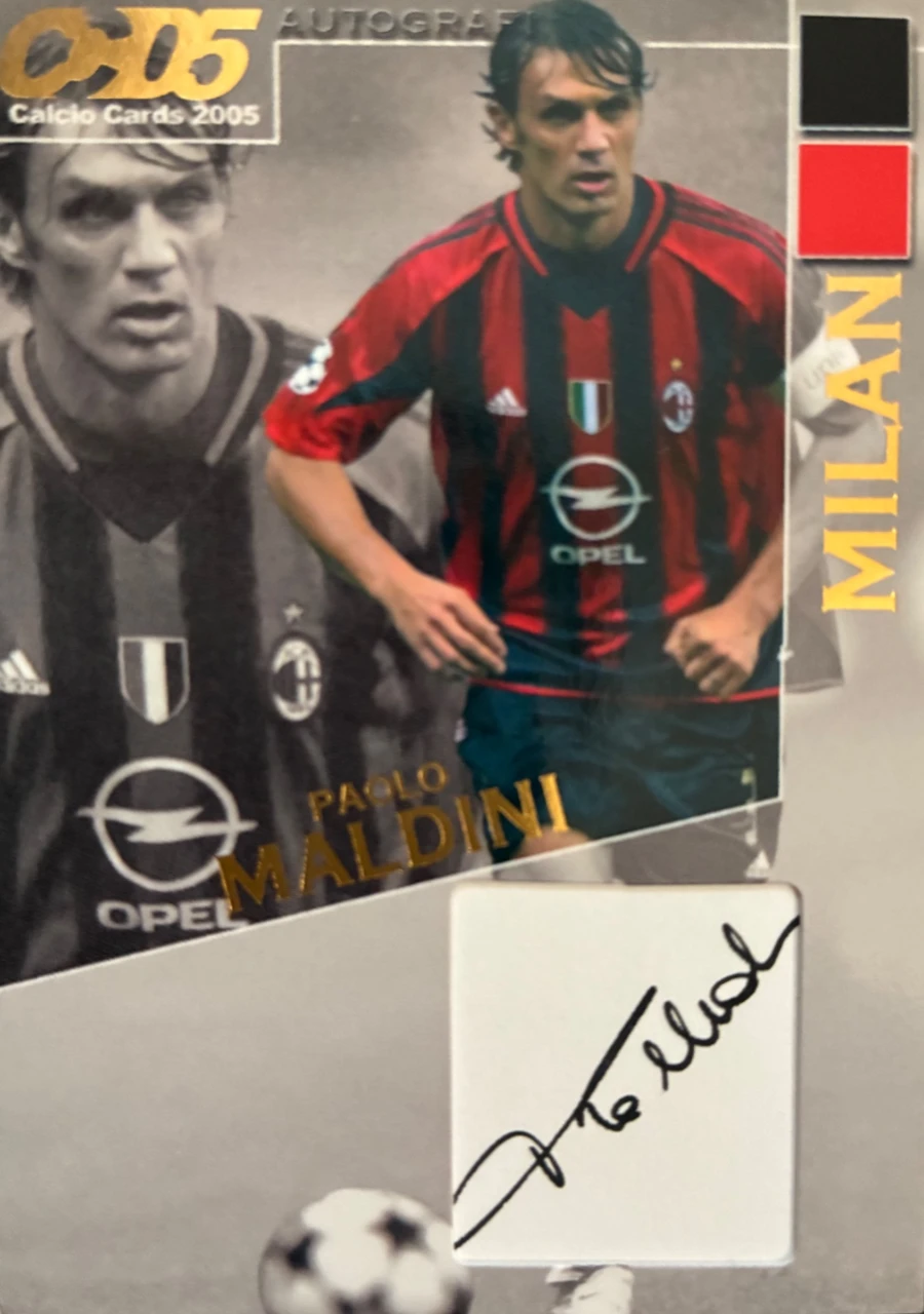 PANINI Calcio 2005 CA4 Paolo Maldini