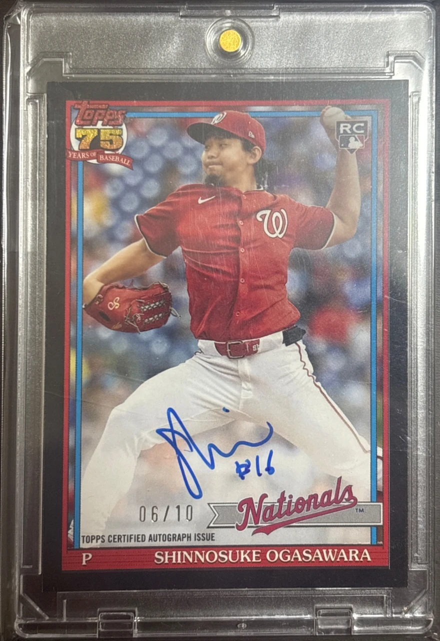 2026 Topps Shinnosuke Ogasawara Autograph
