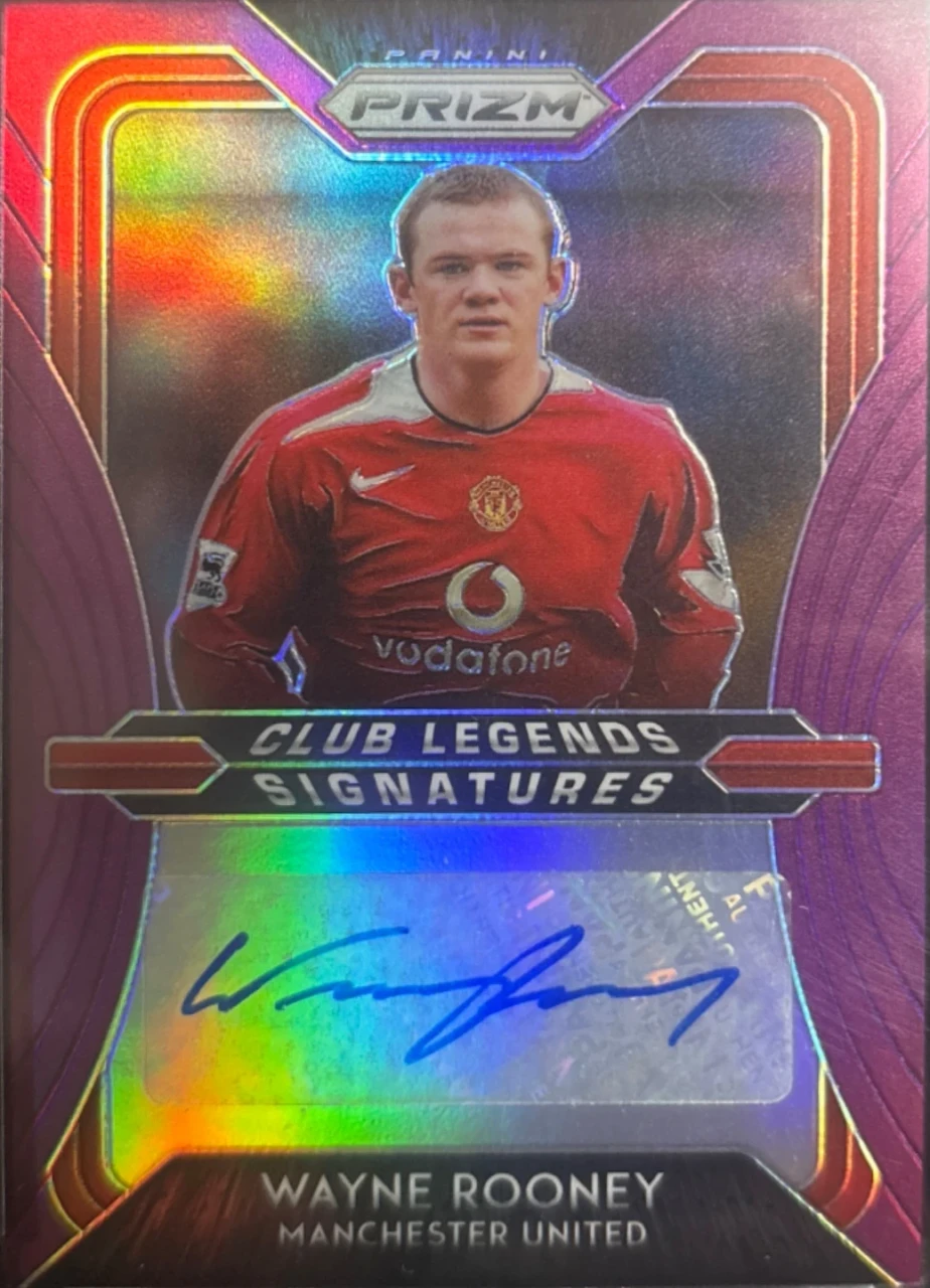 2021-22 Panini Prizm Club Wayne Rooney