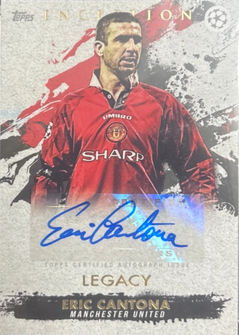 2020-21 Topps Inception Eric Cantona
