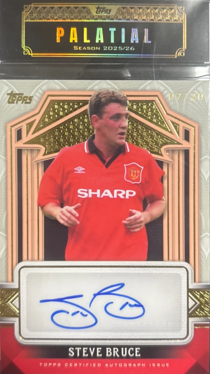 2025/26 Topps Palatial Steve Bruce