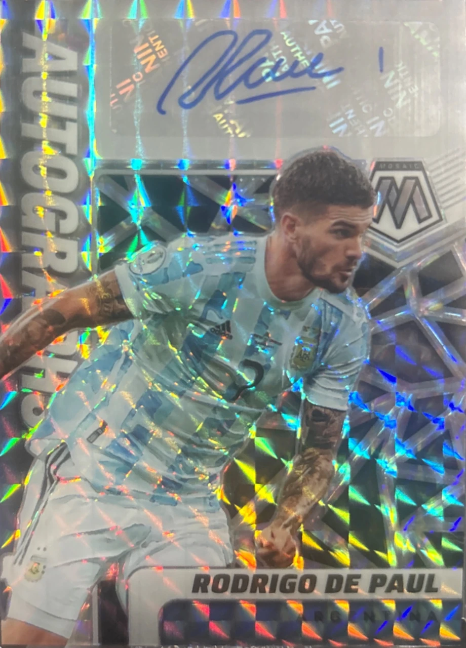 2021-22 Panini Mosaic Rodrigo De Paul