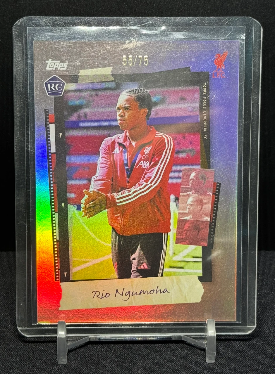 Rio Ngumoha Topps focus Liverpool