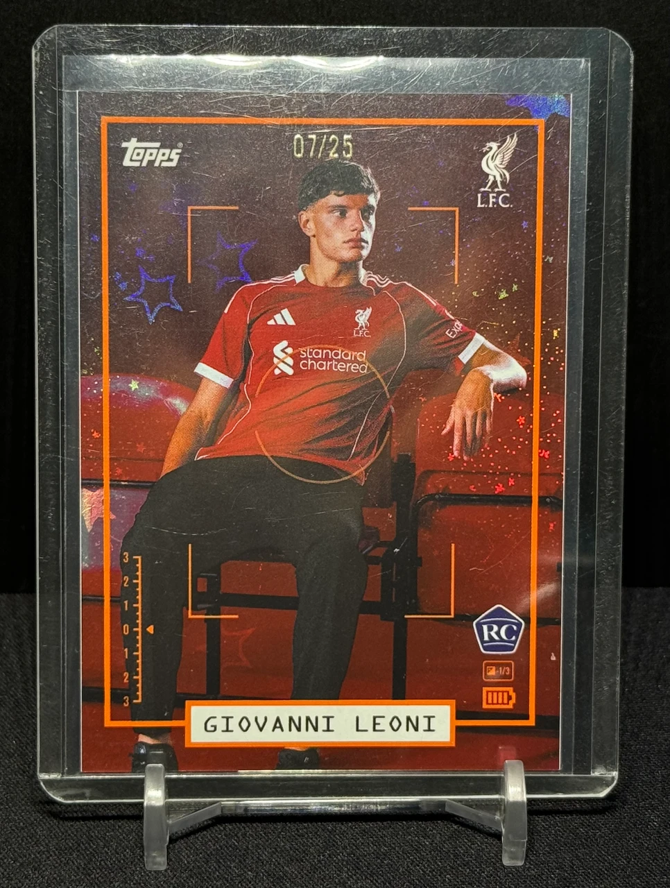 Giovanni Leoni Topps focus Liverpool