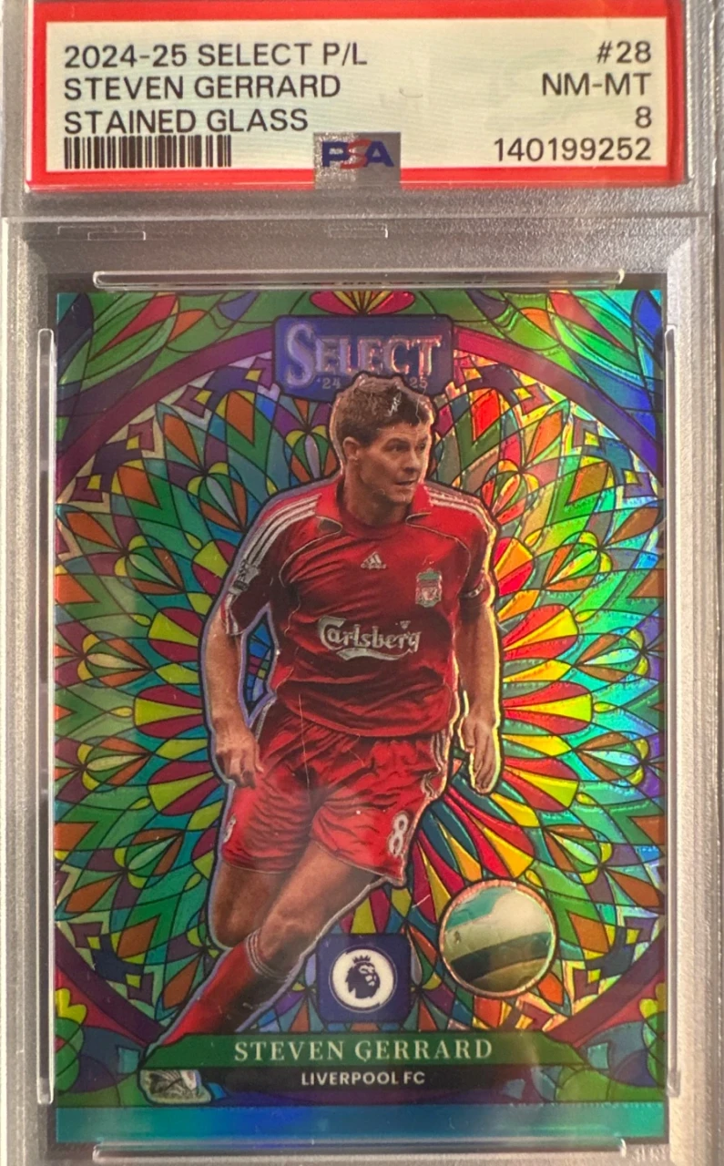 Steven Gerrard Stained Glass