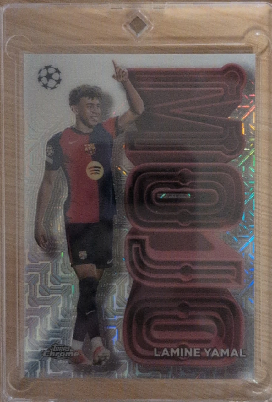 2024-25 Topps Chrome Mojo Lamine Yamal MJ-11