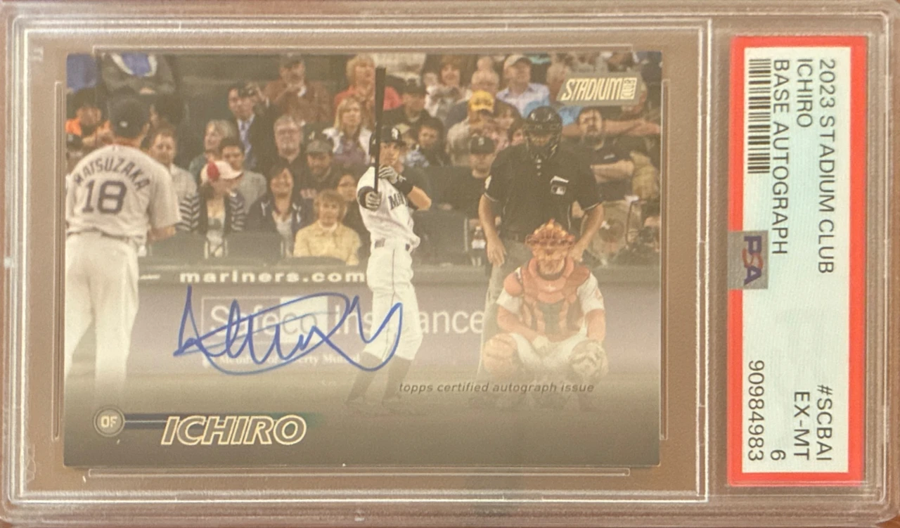 2023 Topps Stadium Club Ichiro Autograph