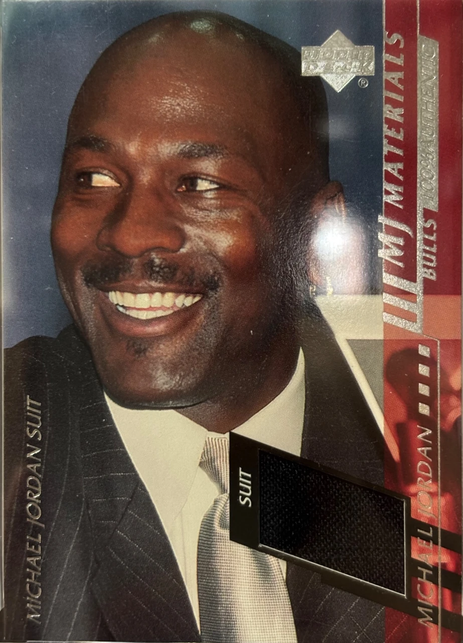 2000-01 Upper Deck Michael Jordan Suit Memorabilia
