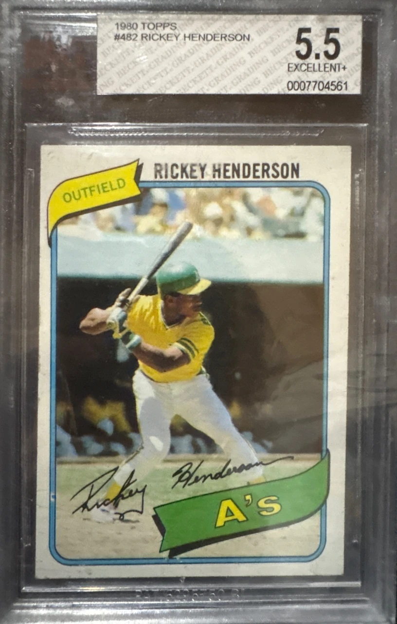 1980 TOPPS RICKEY HENDERSON