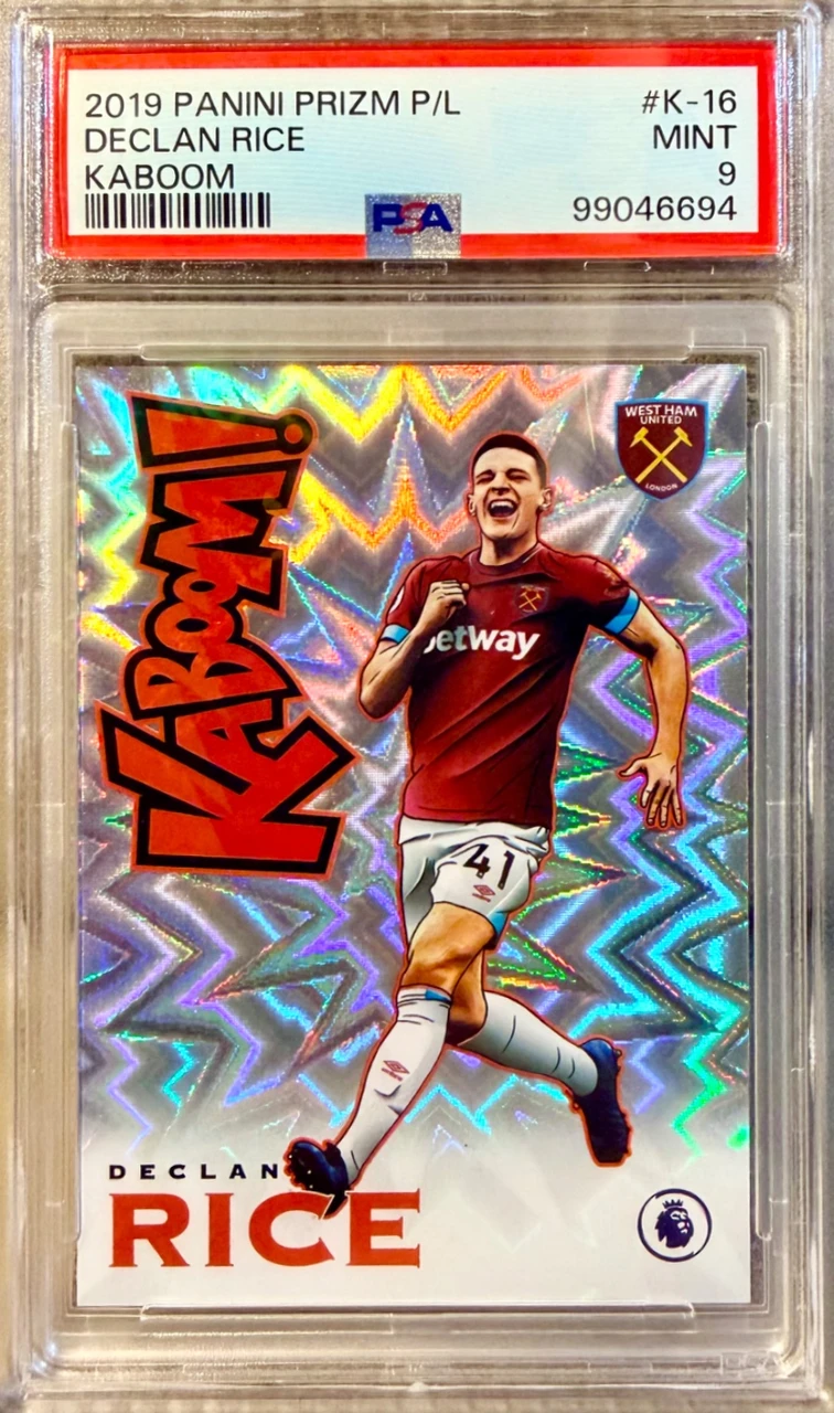 2019 Panini Prizm Premier League Kaboom! Declan Rice #K-16