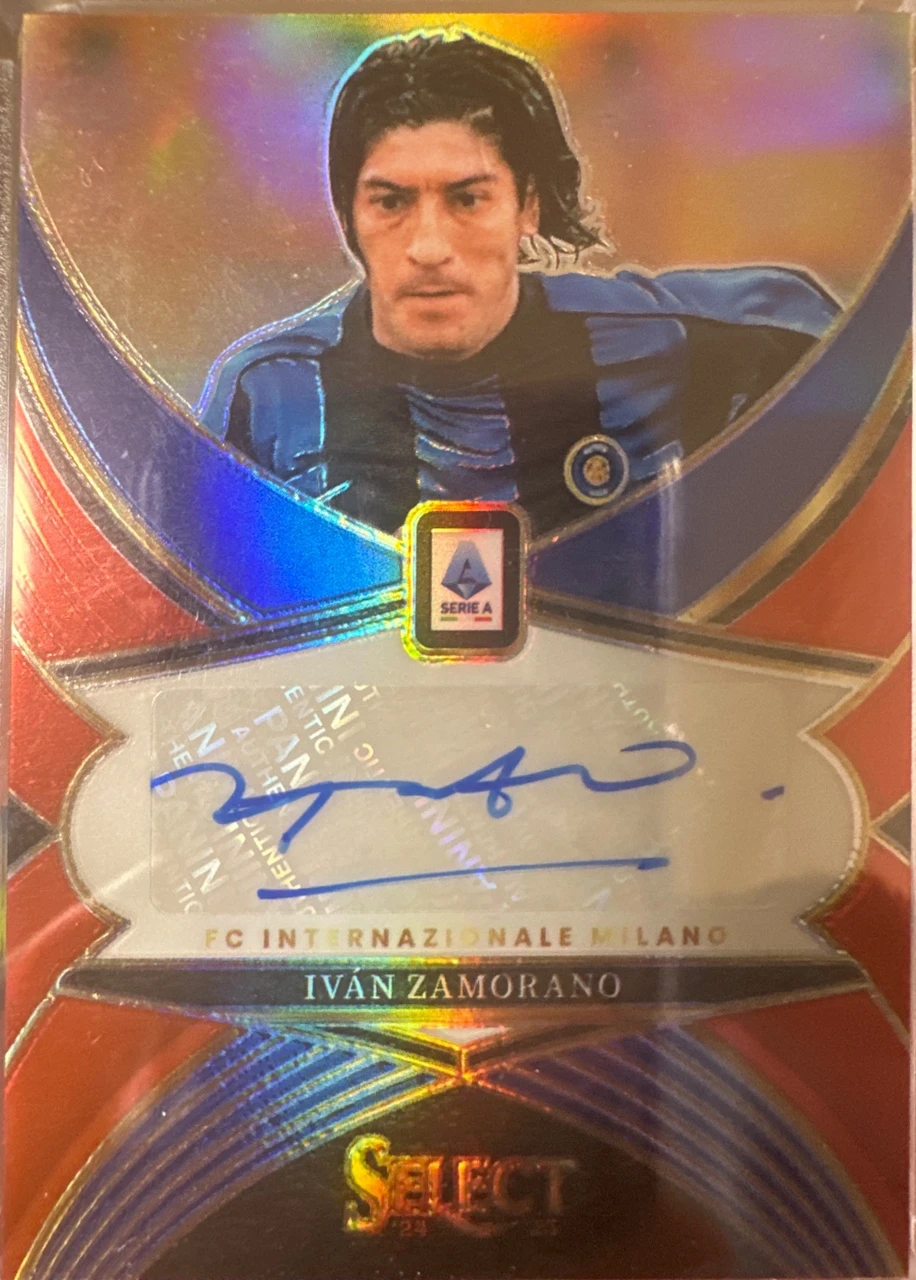 2022-23 Panini Select Ivan Zamorano Autograph