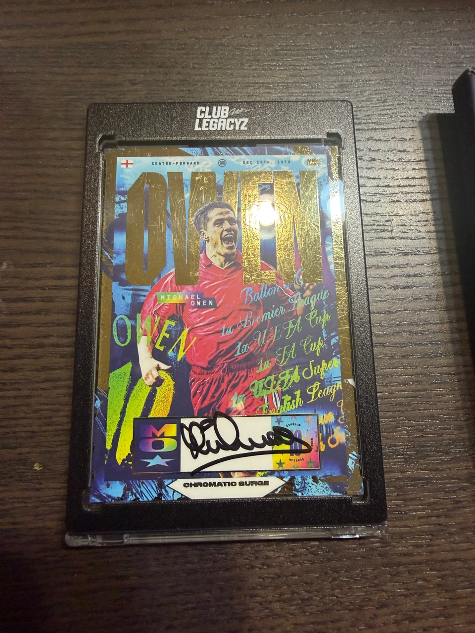 Michael Owen Club Legacyz Chromatic Surge