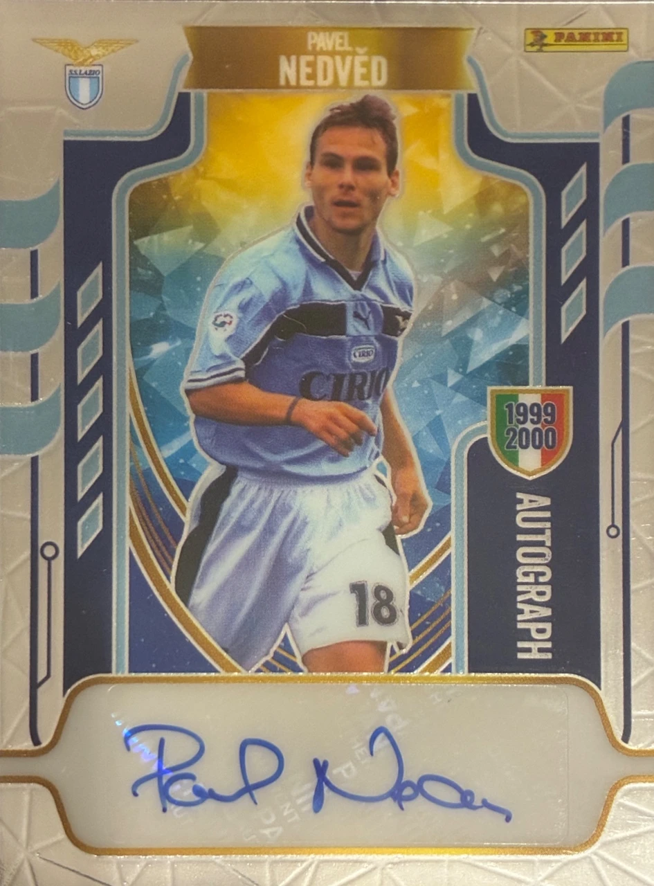 1999-2000 Panini Pavel Nedved Autograph
