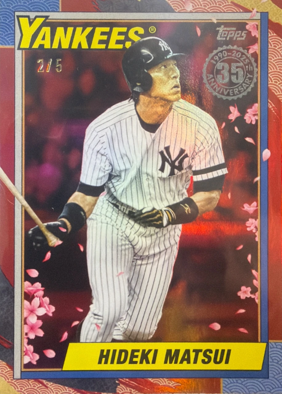 2025 Topps Update Series Japanese Edition Hideki Matsui