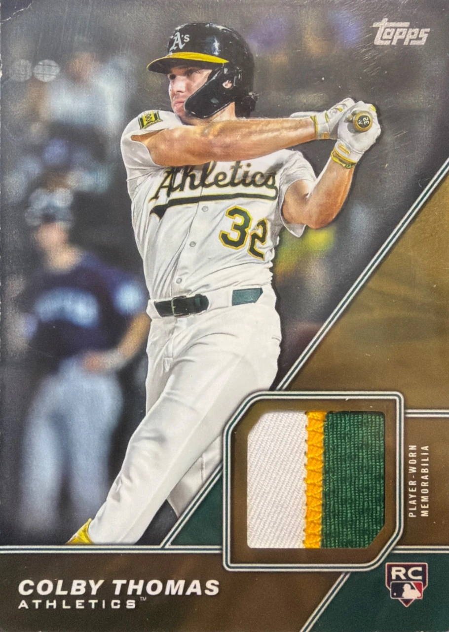 2026 Topps Series 1 Relic Colby Thomas