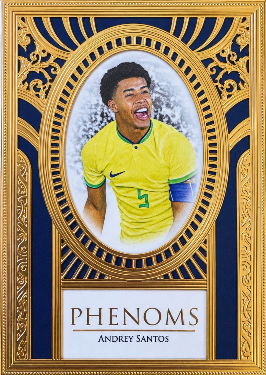 Andrey Santos 2025-26 Futera Unique Phenoms Gold Diamond 1/1