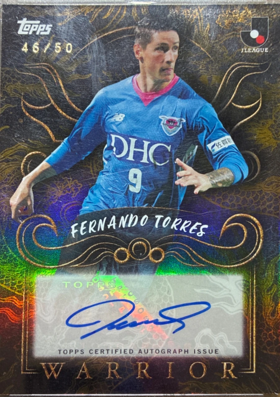 2025 TOPPS J. LEAGUE PREMIUM Fernando Torres Warrior Autographs /50