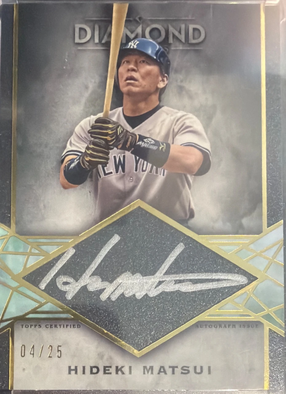 2022 Topps Diamond Hideki Matsui Autograph