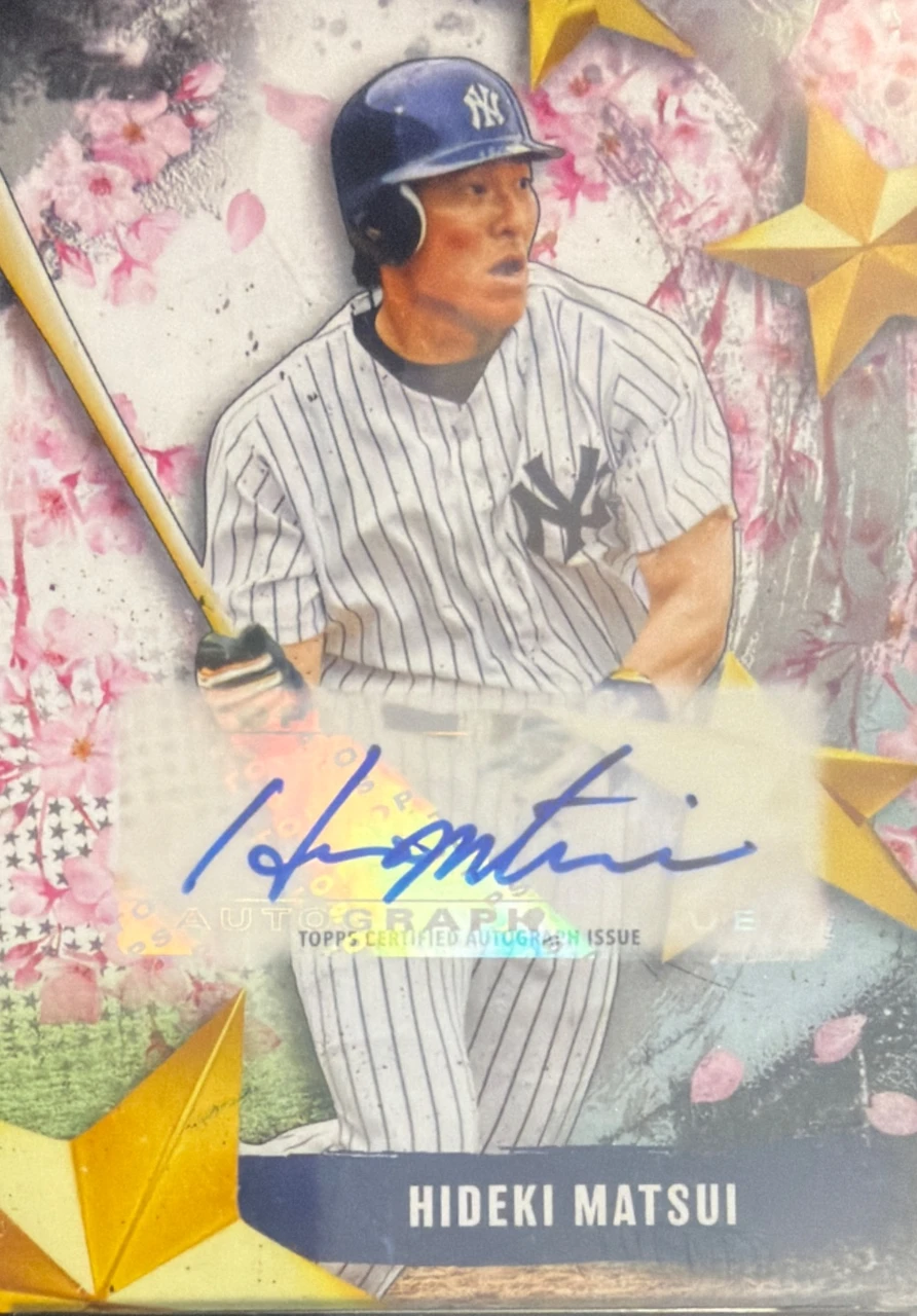 2025 Topps Hideki Matsui Autograph