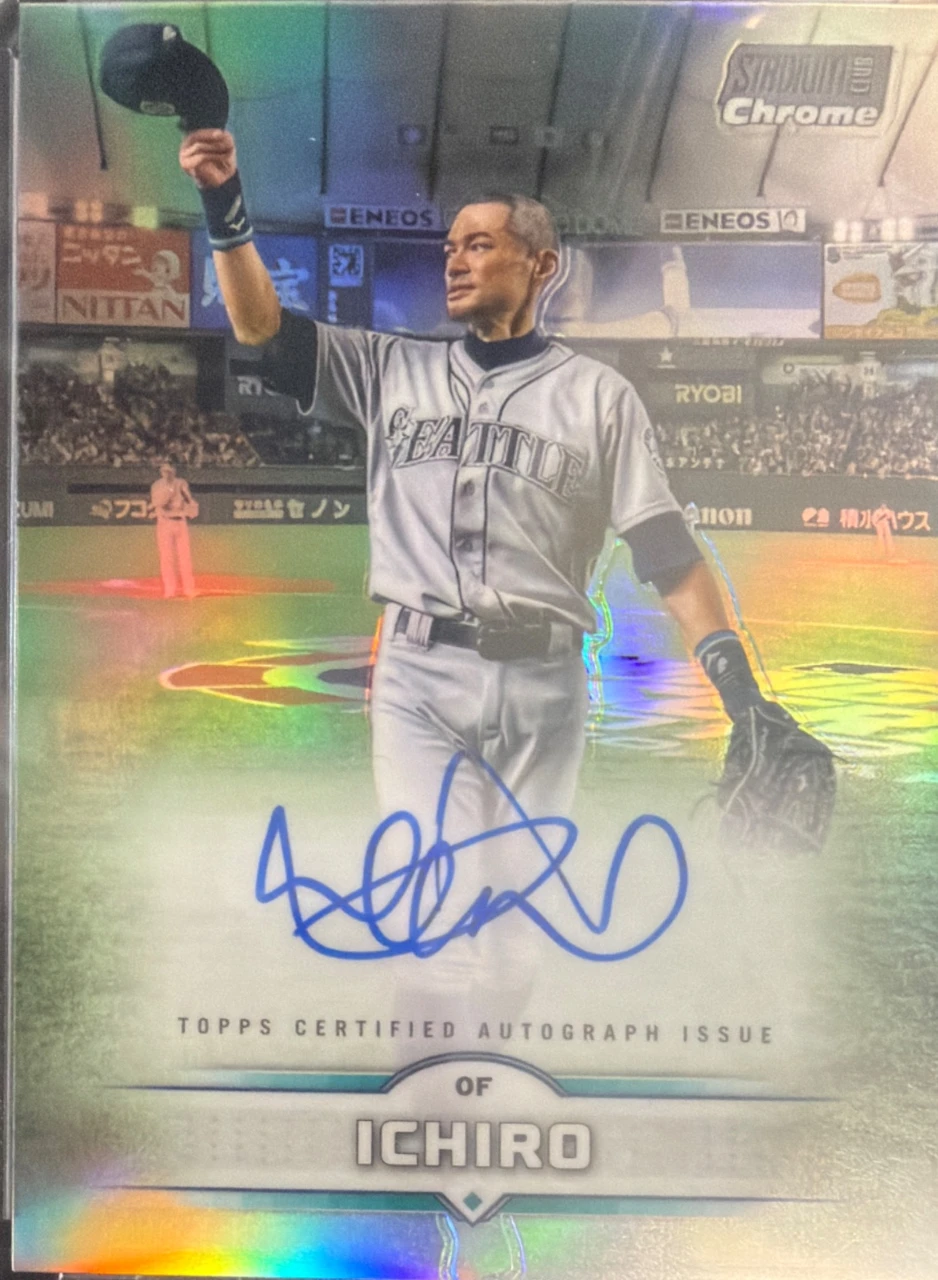 2025 Topps Stadium Club Chrome Ichiro Autograph