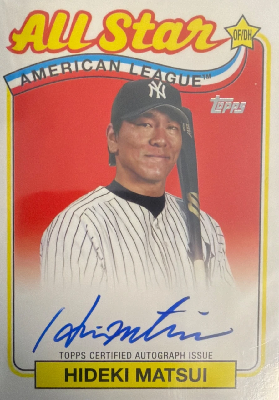 2024 Topps All-Star American League Hideki Matsui Autograph