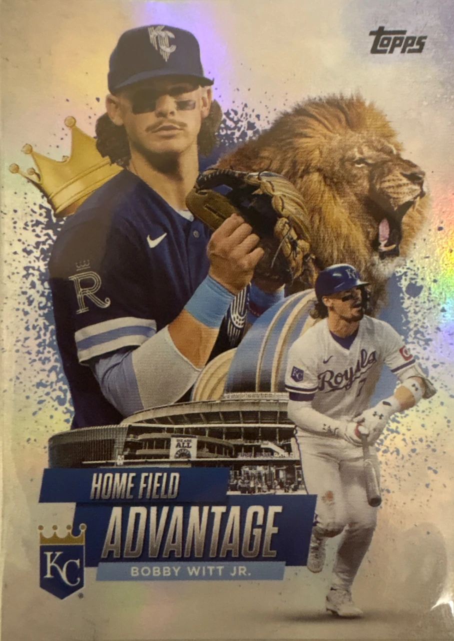 2025 Topps Home Field Advantage Bobby Witt Jr.