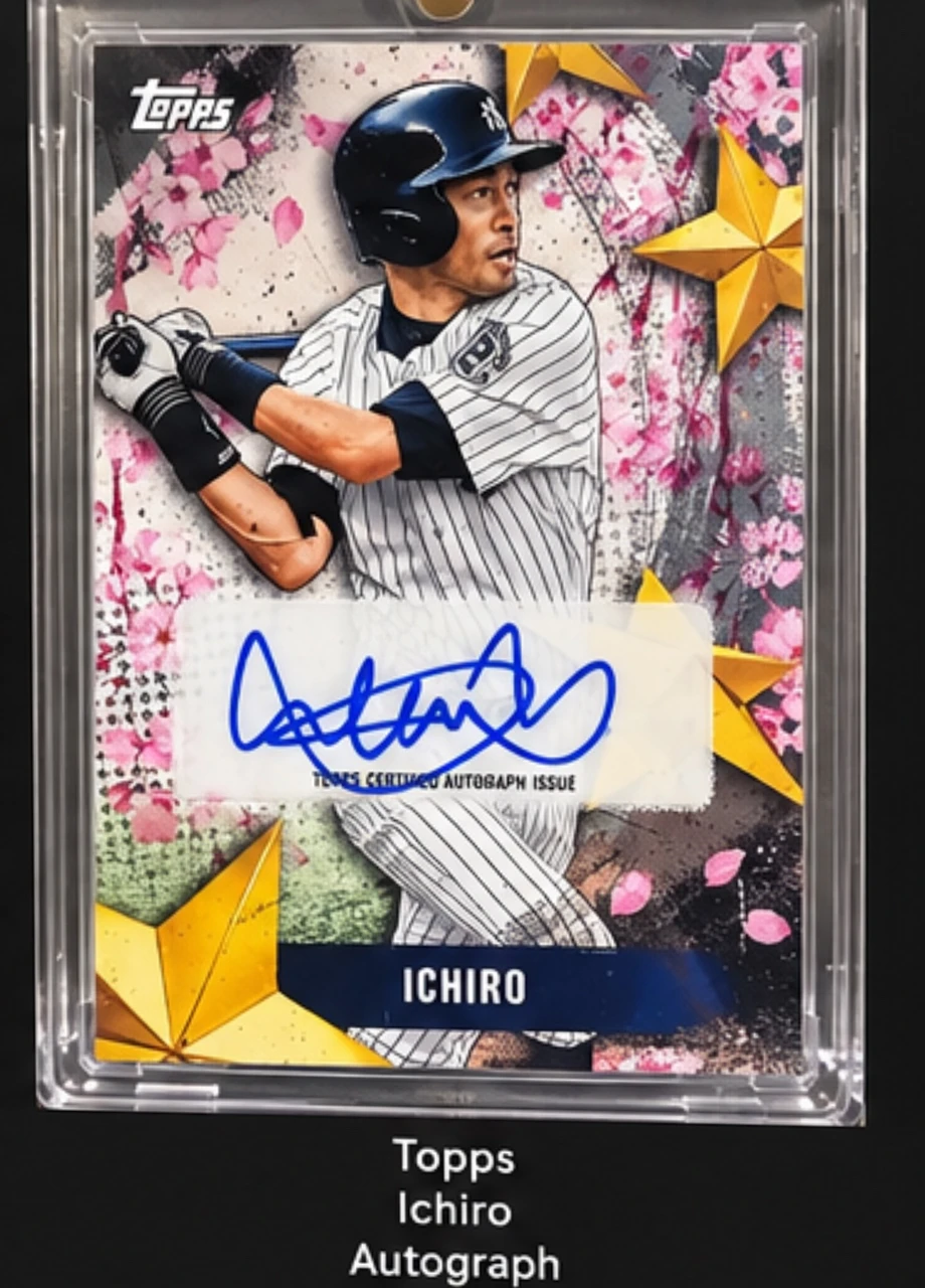 Topps Ichiro Cherry Blossom Autograph