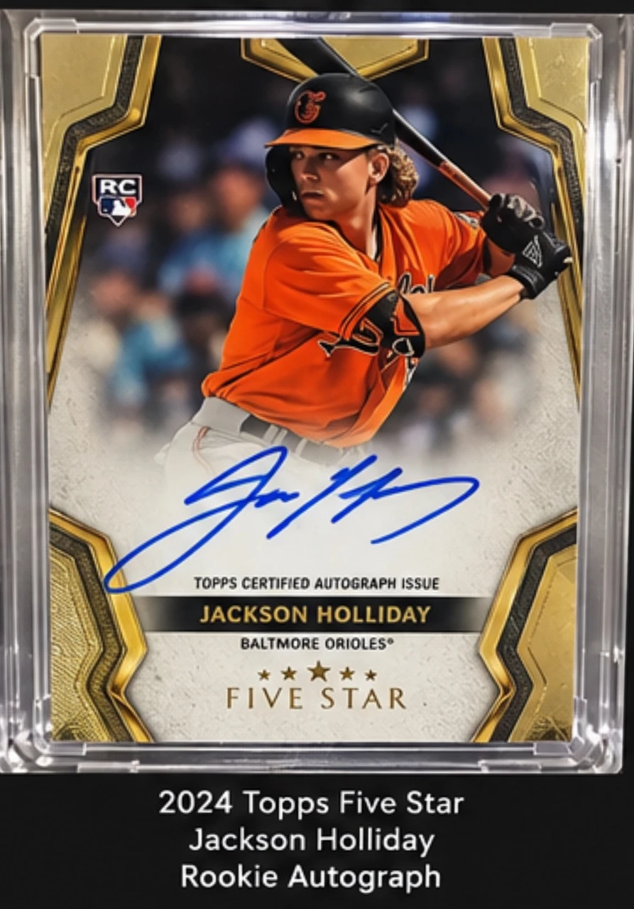 2024 Topps Five Star Jackson Holliday Rookie Autograph
