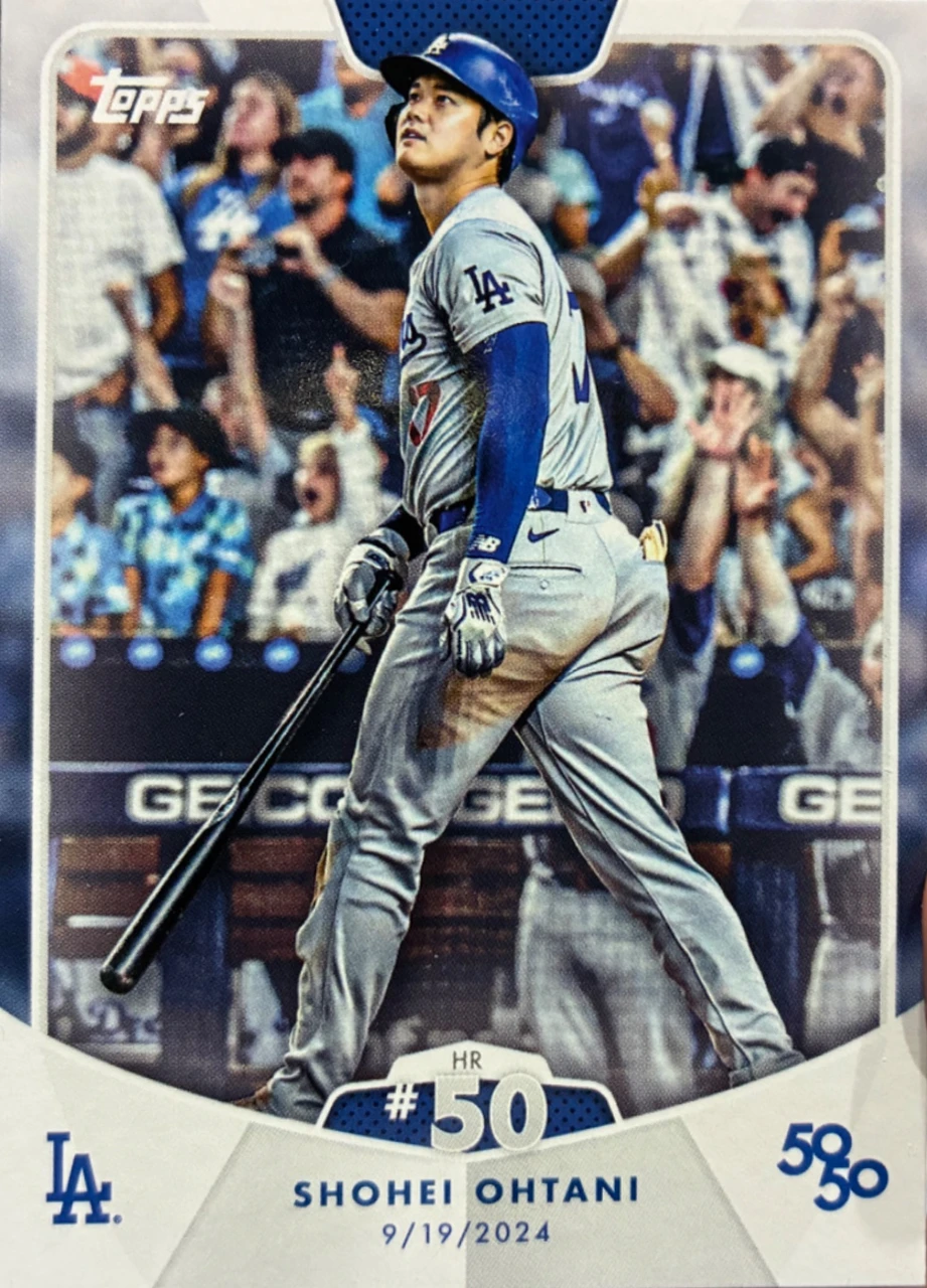 2024 Topps Shohei Ohtani 50/50 Club HR #50
