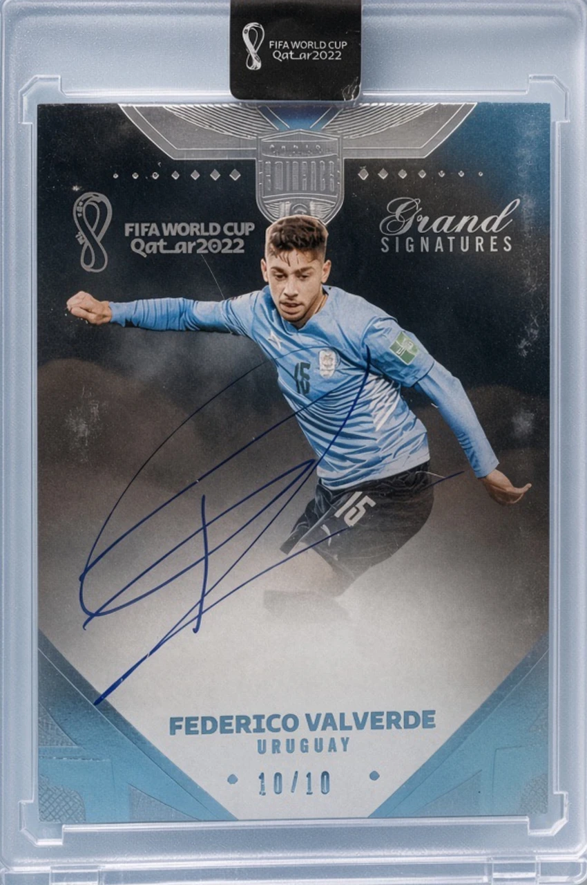 2022 Panini Eminence FIFA World Cup Qatar Grand Signatures Federico Valverde