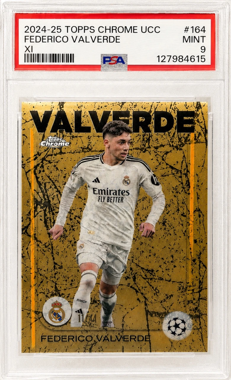 2024-25 Topps Chrome UCC XI Reflector Federico Valverde