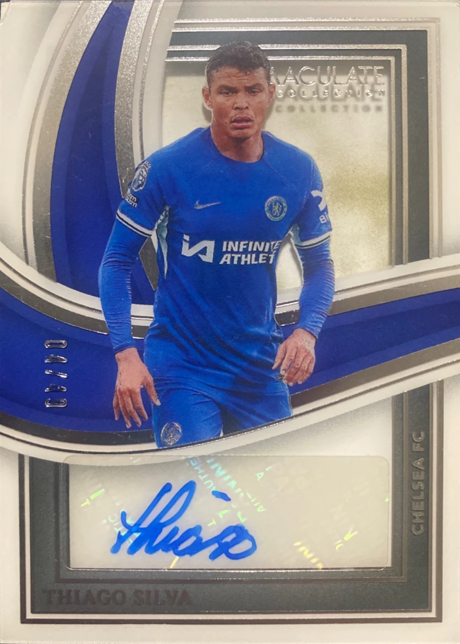 2023-24 Panini Immaculate Collection Thiago Silva Autograph