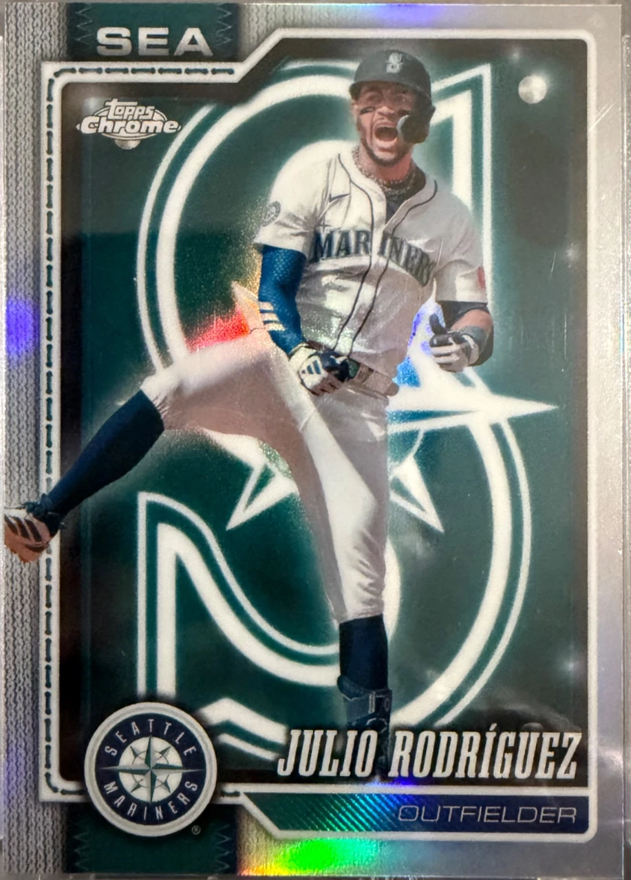 2023 Topps Chrome Julio Rodriguez lightboard