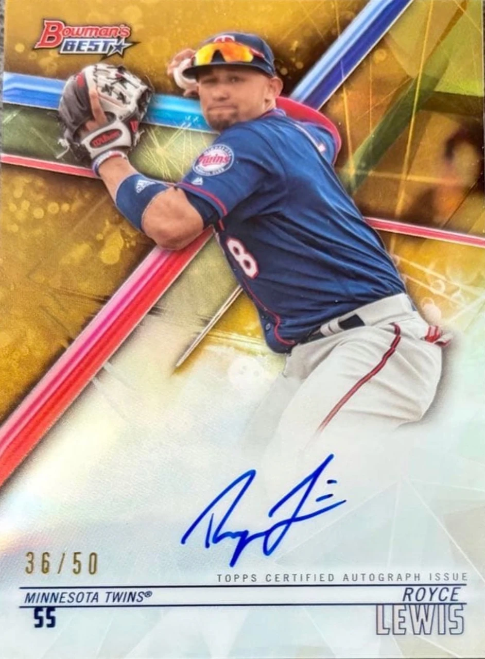 2020 Bowman's Best Royce Lewis Autograph 50シリ