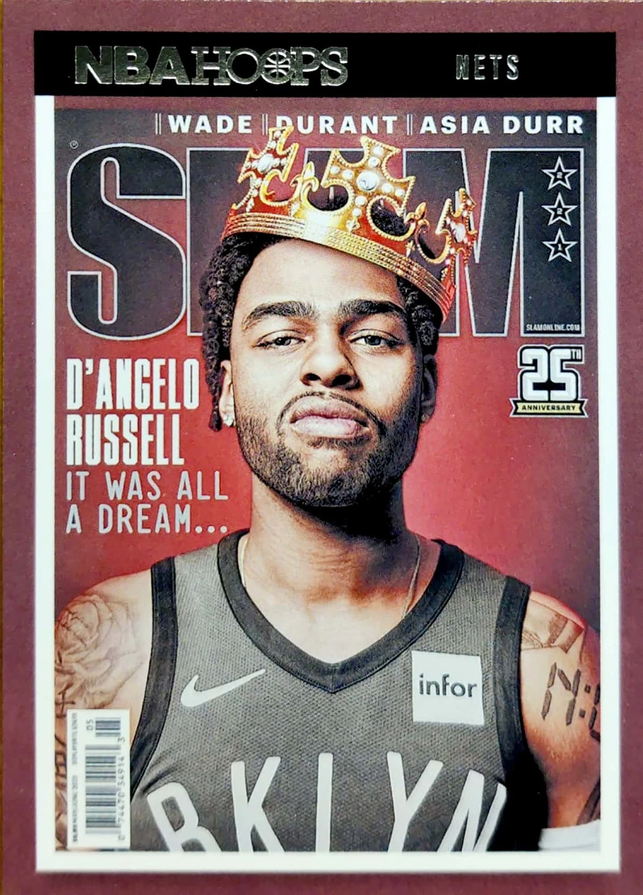 2019-20 NBA Hoops Slam D'Angelo Russell