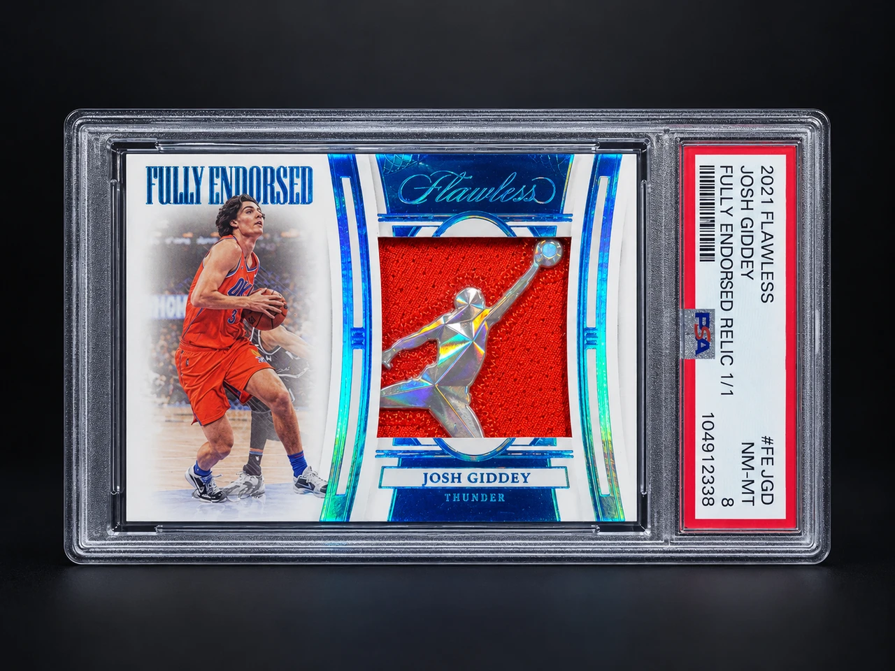 2021 flawless josh giddey fully entertainment 1/1