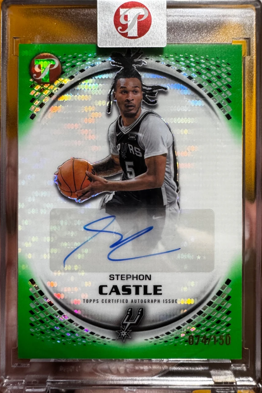 2025-26 Topps Pristine Stephon Castle Pristine Autographs