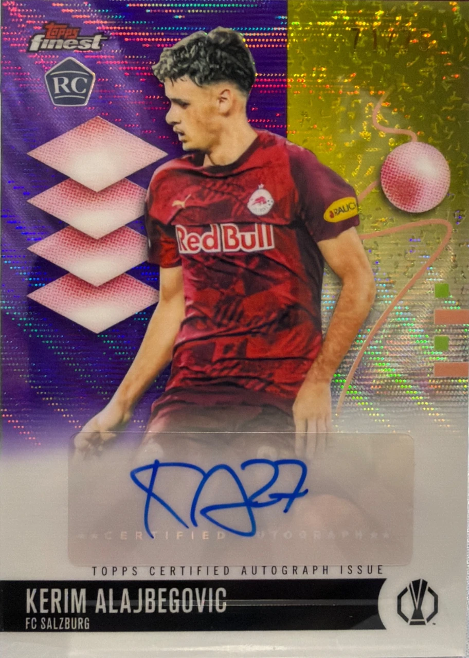 2025/26 Topps Finest Kerim Alajbegovic Autograph