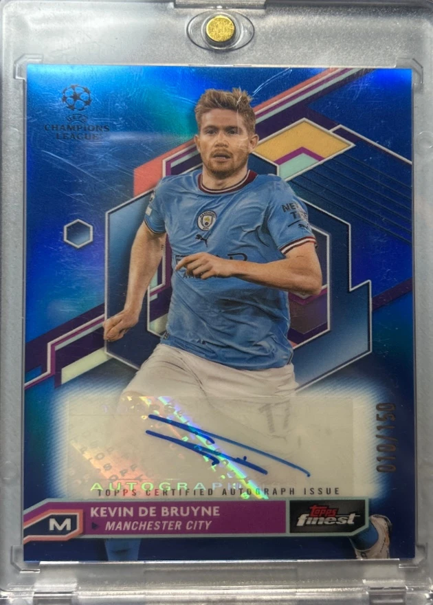 2022-23 Topps Finest Kevin De Bruyne Autograph