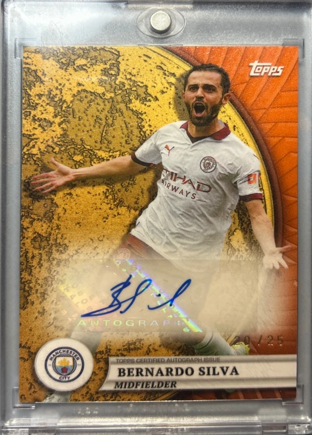 2023-24 Topps Bernardo Silva Autograph /25