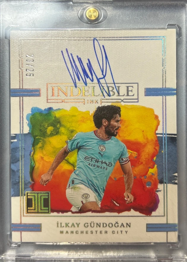 2022-23 Panini Impeccable Indelible Ink Ilkay Gündoğan