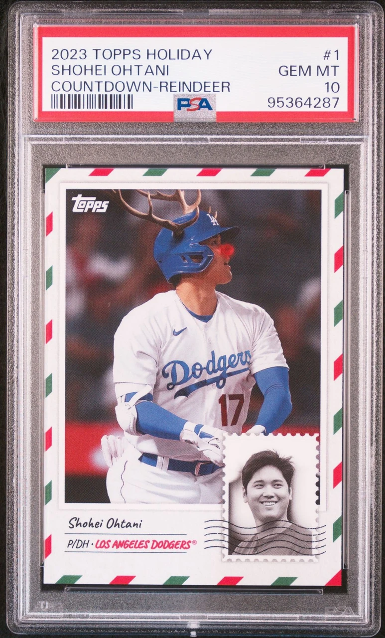 2023 TOPPS HOLIDAY COUNTDOWN | REINDEERSHOHEI OHTANI 1