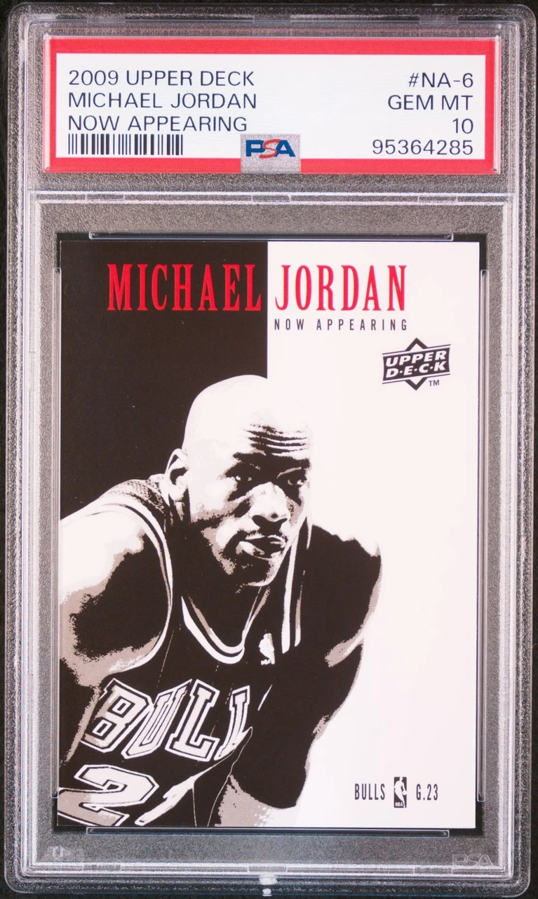 2009 UPPER DECK NOW APPEARINGMICHAEL JORDAN NA-6