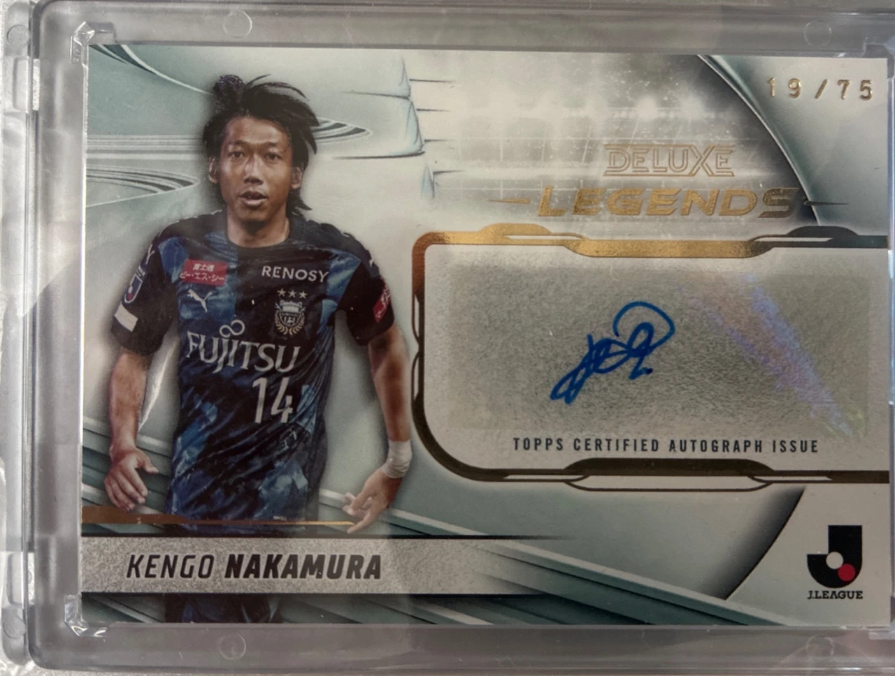 2024 Topps J.League Deluxe Legends Autograph Kengo Nakamura