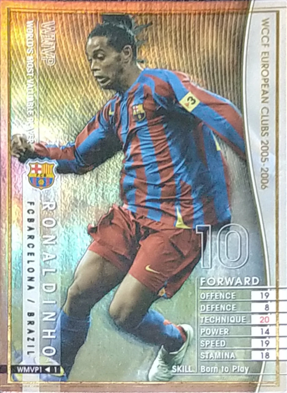 Ronaldinho WCCF European Clubs 2005-2006 WMVP1